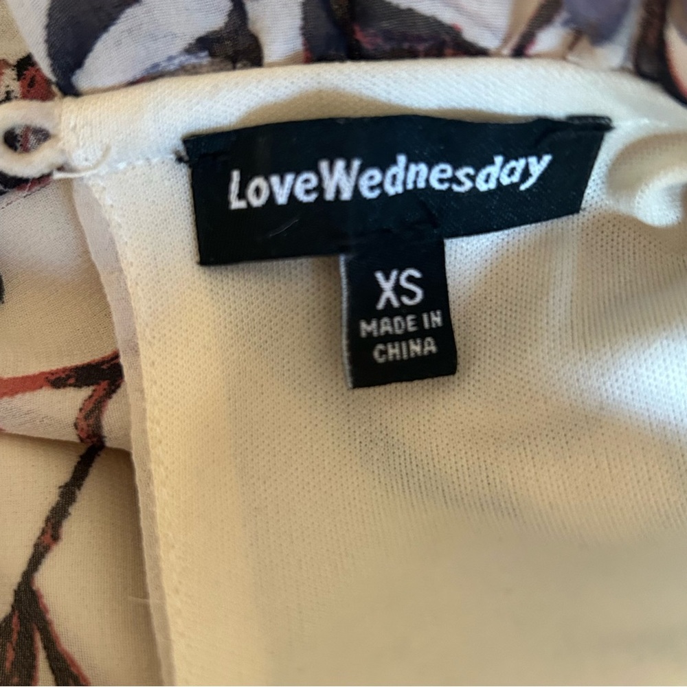 LoveWednesday Floral Print Women's Blouse - Picture 5 of 5